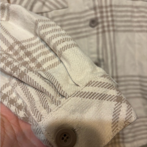 THE BC CLOTHING CO Plaid Button-Up Shacket - Picture 3 of 4